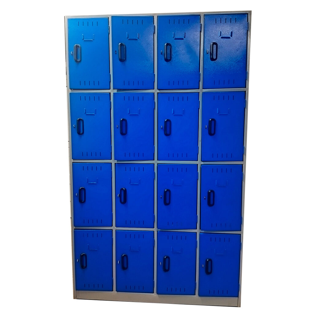 Locker De 16 Puestos 4 Cuerpos X 200 Cm Isometrish locker-de-16-puestos-4-cuerpos-x-200-cm-isometrish